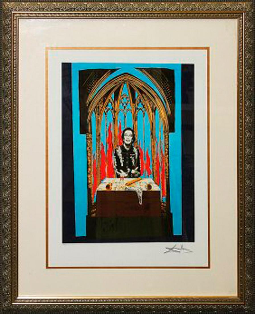 Salvador Dali lithograph limited edition Inferno  1978 Magician. (1 of 1)