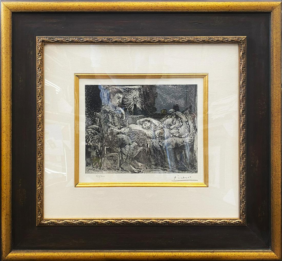 Pablo Picasso Lithograph from 1990 with museum stamp   167 of 300  Vollard Collection (1 of 1)