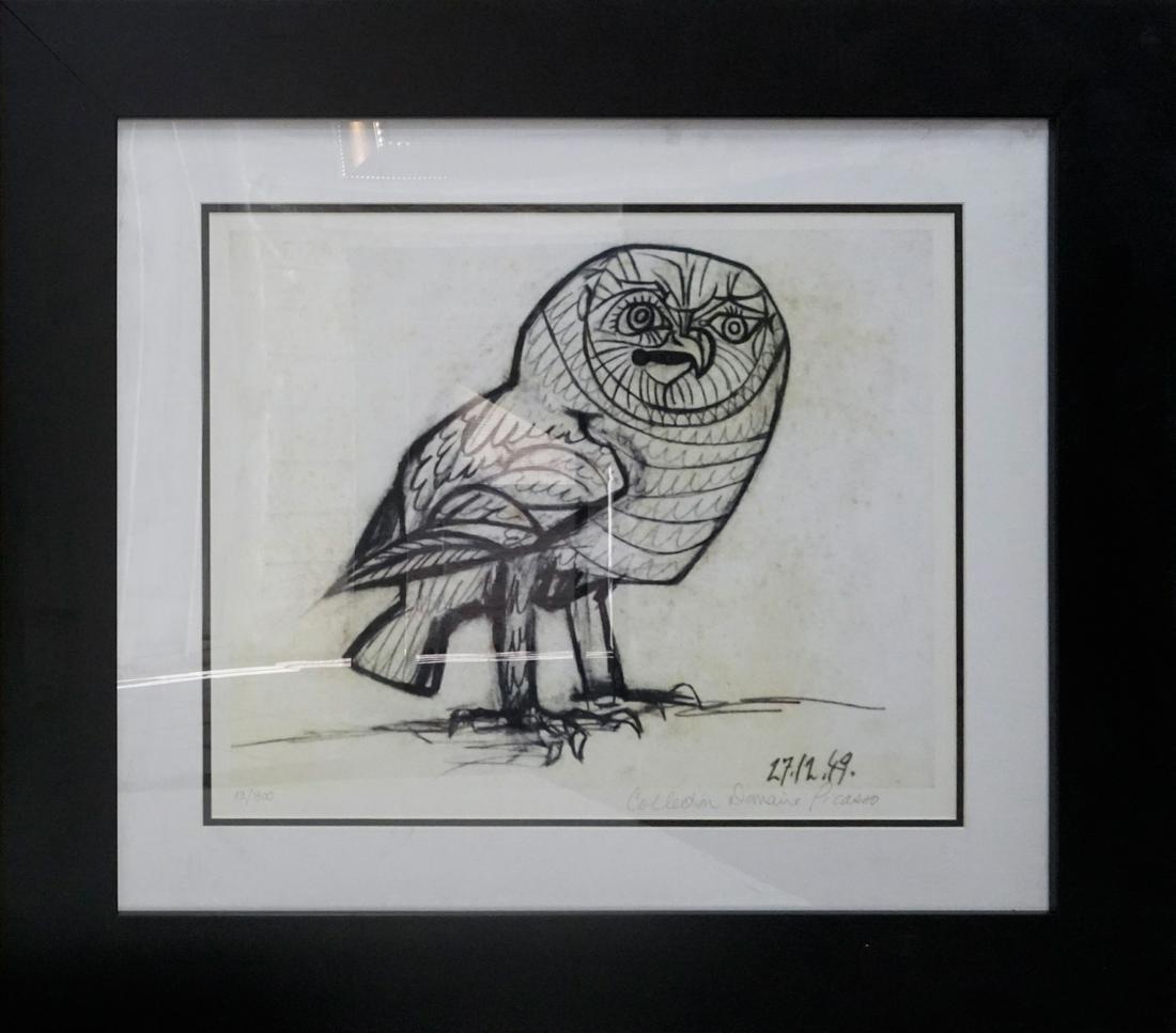 Limited Edition Owl after Pablo Picasso Collection Domain Picasso (1 of 1)