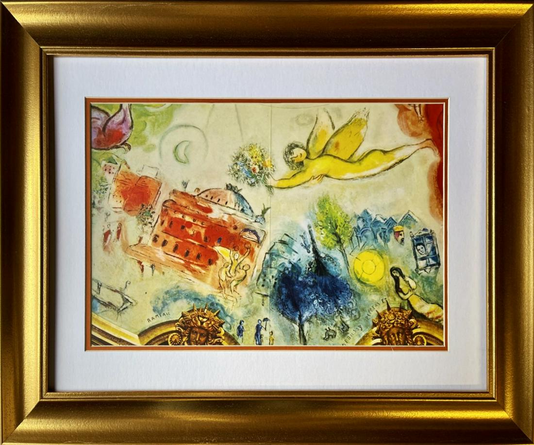 Marc Chagall Hand signed Lithograph after Chagall from 1977 (1 of 1)