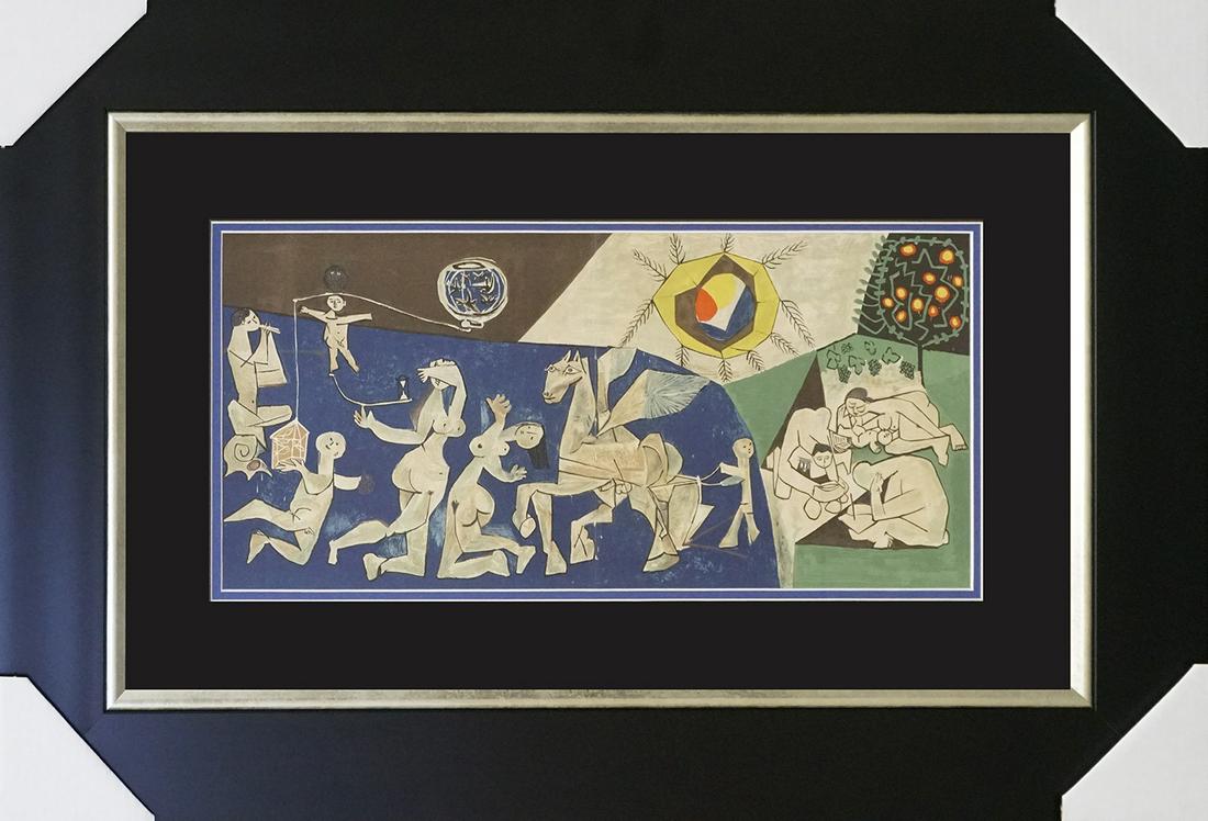 Pablo Picasso original  Lithograph  War and Peace Collection (1 of 1)