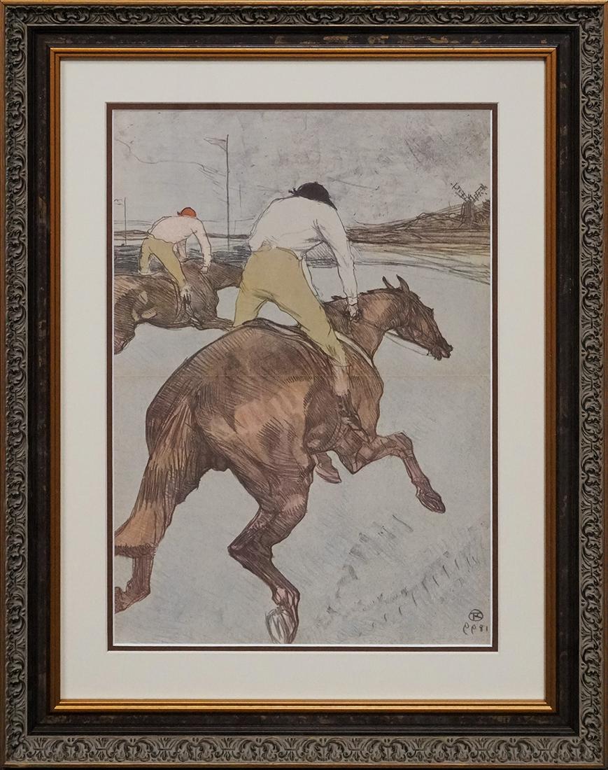 Toulouse Lautrec Lithograph after Lautrec from 1970 (1 of 1)