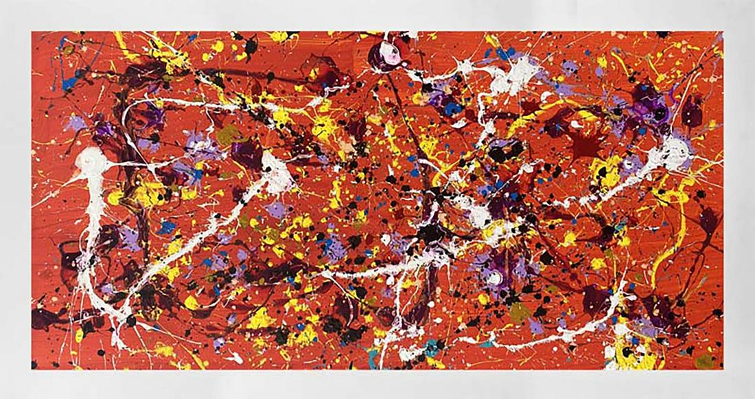 Original Abstract on canvas Michael Schofield (1 of 1)