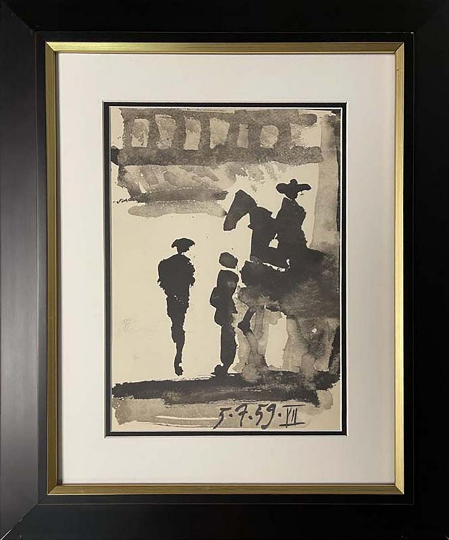 Pablo Picasso Original LIthograph from 1961 (1 of 1)