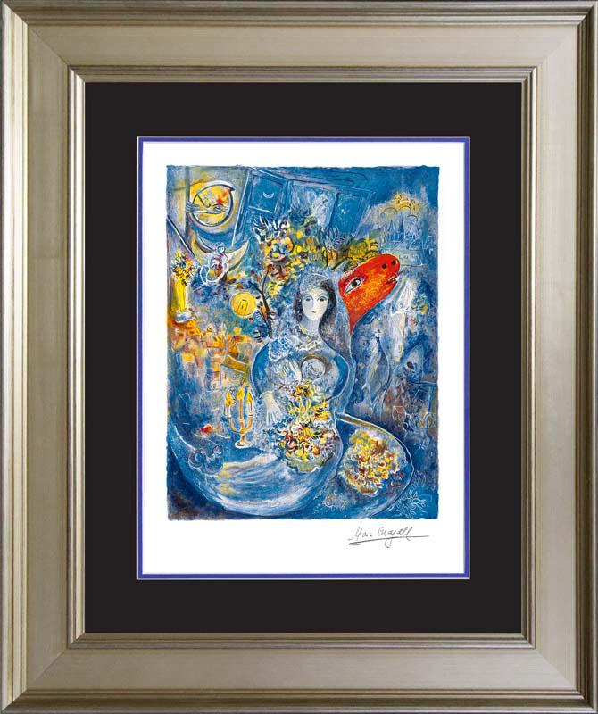 Bella and the Red Horse Marc Chagall Limited Edition after Chagall (1 of 1)