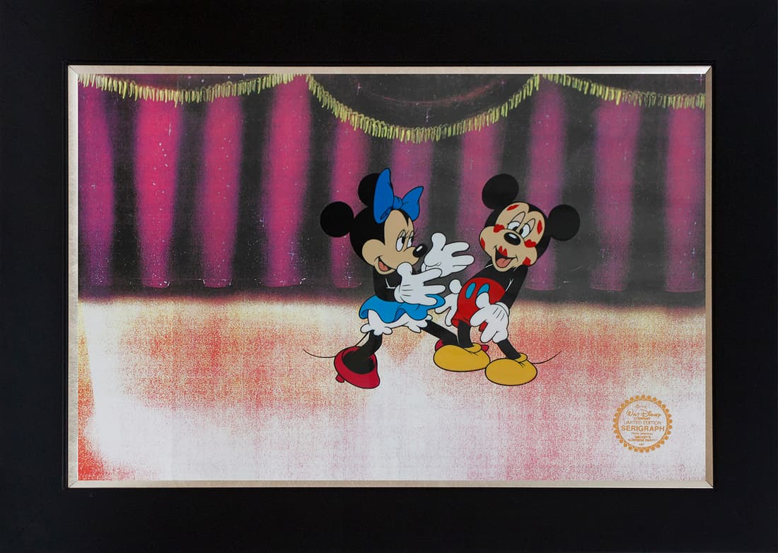Official Walt Disney Sericel  Mickey and Minnie (1 of 1)