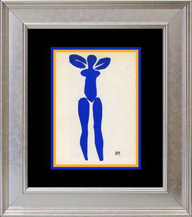 Henri Matisse Lithograph from 1956: Henri Matisse Lithograph from 1956. Approx 24x20 inches Professionally framed. Includes certificate.