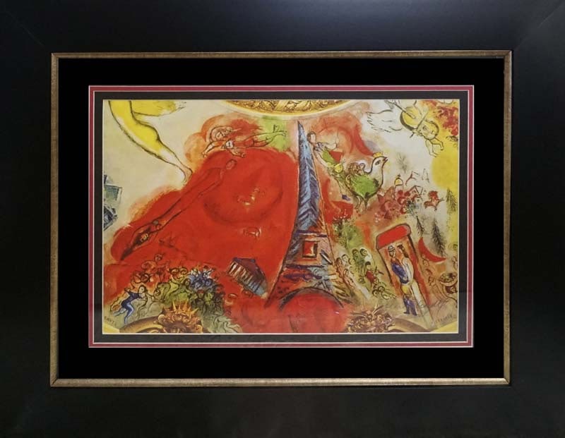 Marc Chagall Llithograph after Chagall Hand signed (1 of 1)