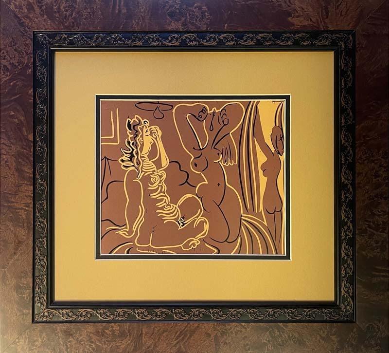 Pablo Picasso Linocut from 1969 (1 of 1)