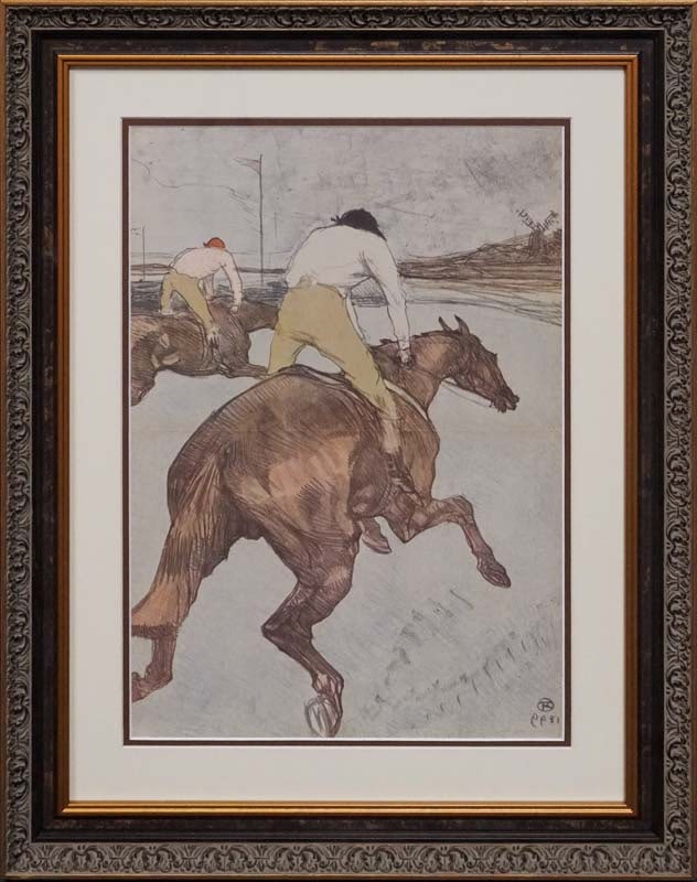 Toulouse Lautrec Lithograph after Lautrec from 1970 (1 of 1)