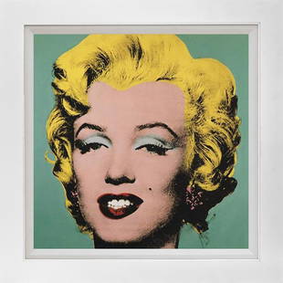 Andy Warhol Marilyn Monroe color plate lithograph from 1973: Andy Warhol Marilyn Monroe color plate lithograph from 1973 Approx 18x20 inches Custom framed and includes certificate of authenticity.