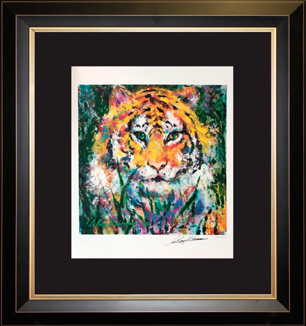Leroy Neiman Hand  signed Lithograph The Tiger (1 of 1)