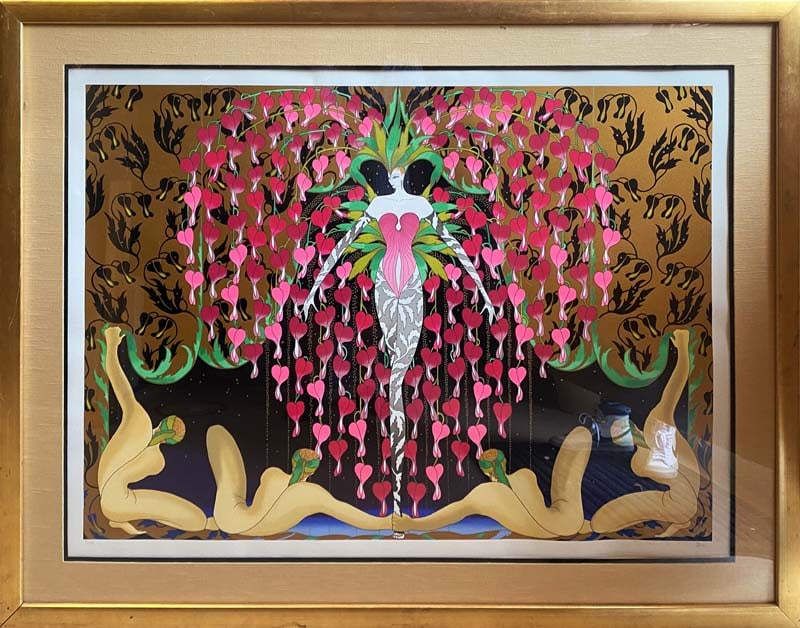 Erte Lithograph  FI Jean-Francois Ibos d (1 of 1)