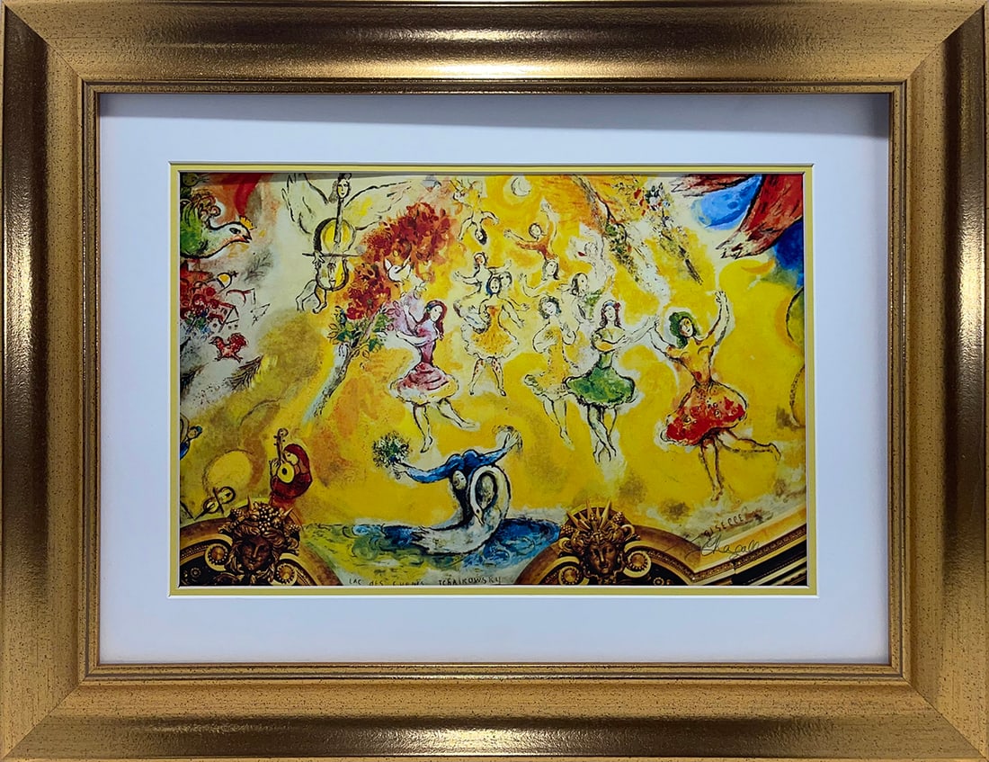 Marc Chagall Hand signed Lithograph from 1974 (1 of 1)