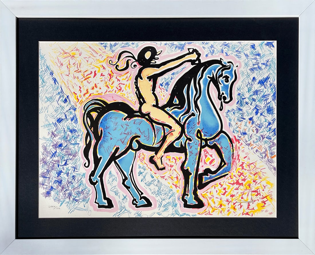 Salvador Dali Les Vitraux Suite 1974 Original Lithograph Limited Edition (1 of 1)