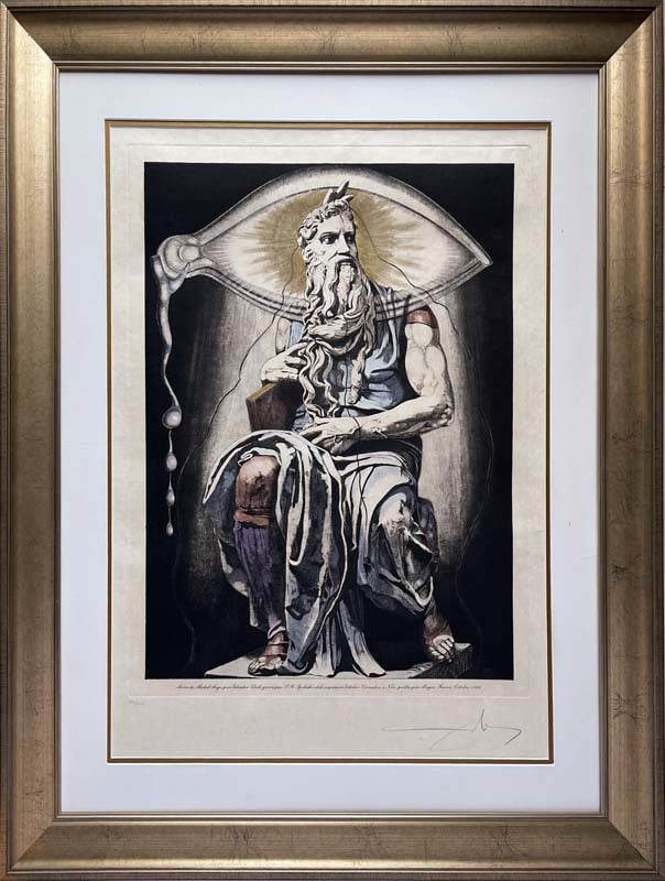 Salvador Dali Limited Edition Lithograph Hand signed and numbered Luxury (1 of 1)