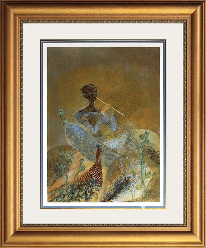 Custom Framed Limited Edition Serigraph by Rafael (1 of 1)