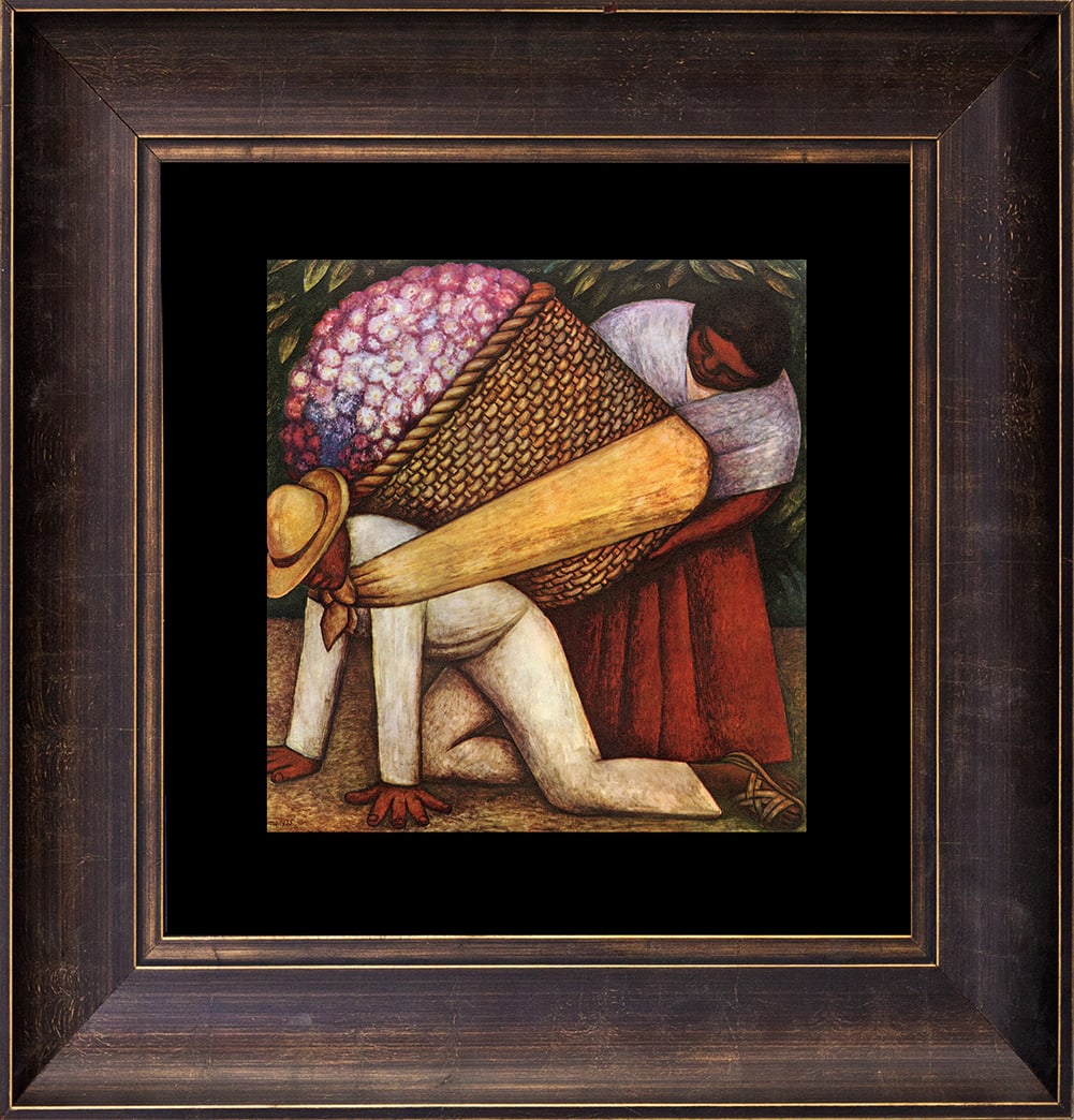 Diego Rivera Color Plate Lithograph  Rivera 1959 (1 of 1)