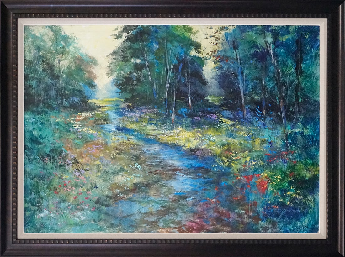 Michael Schofield original on canvas  landscape (1 of 1)