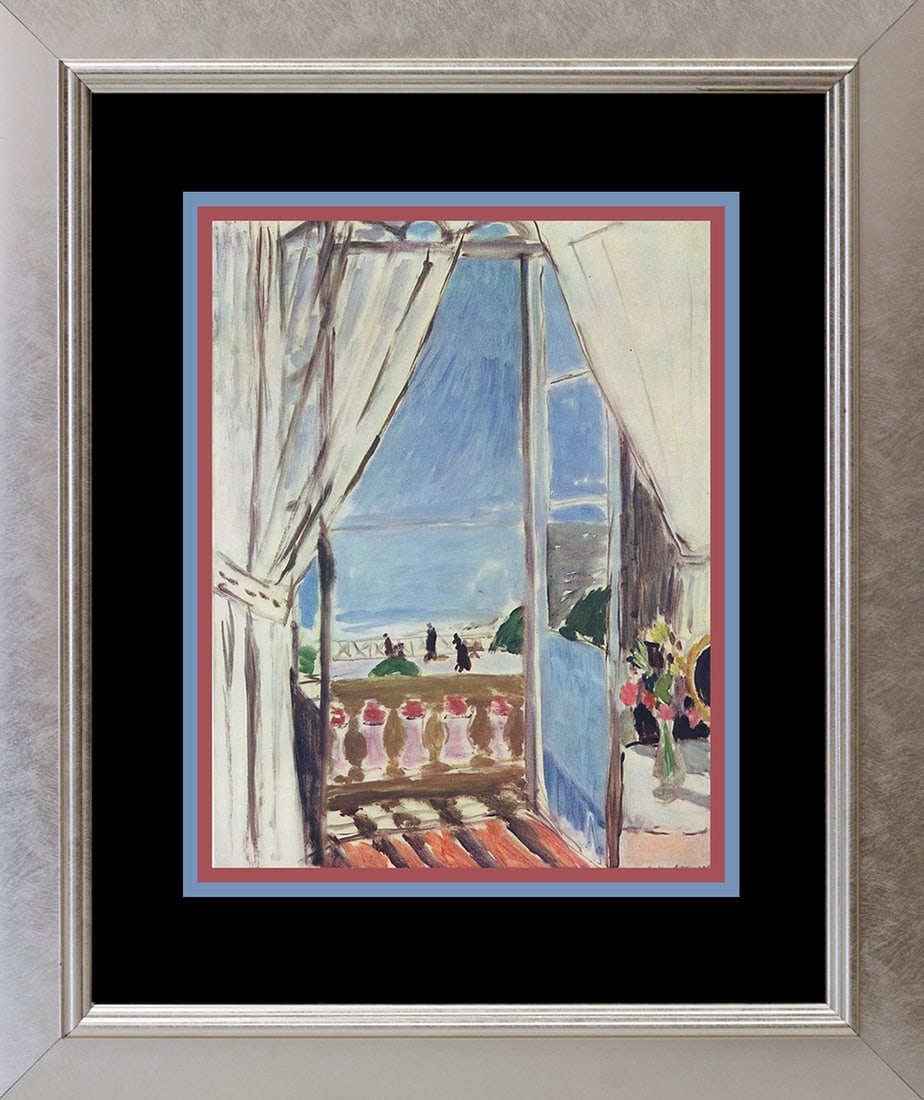 Henri Matisse Lithograph from 1948: Henri Matisse Lithograph from 1948. The signature is in the plate. Approx 24x20 inches. Professionally framed. Includes certificate.