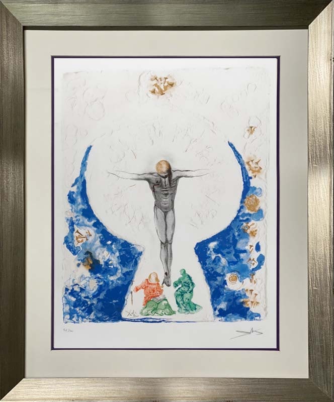 Salvador Dali Lithograph Limited Edition embossed hand signed and numbered (1 of 1)