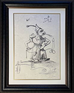 Salvador Dali Pantagruel Limited Edition Lithograph Hand signed and numbered: Pantagruel Limited Edition original Lithograph Salvador Dali Hand signed and numbered by Dali Custom framed Includes certificate.