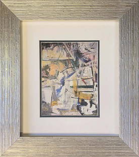 Willem de Kooning Color Plate Lithograph from 1970: Willem de Kooning Color Plate Lithograph from 1970 Approx 24 x20 inches Custom framed and includes certificate