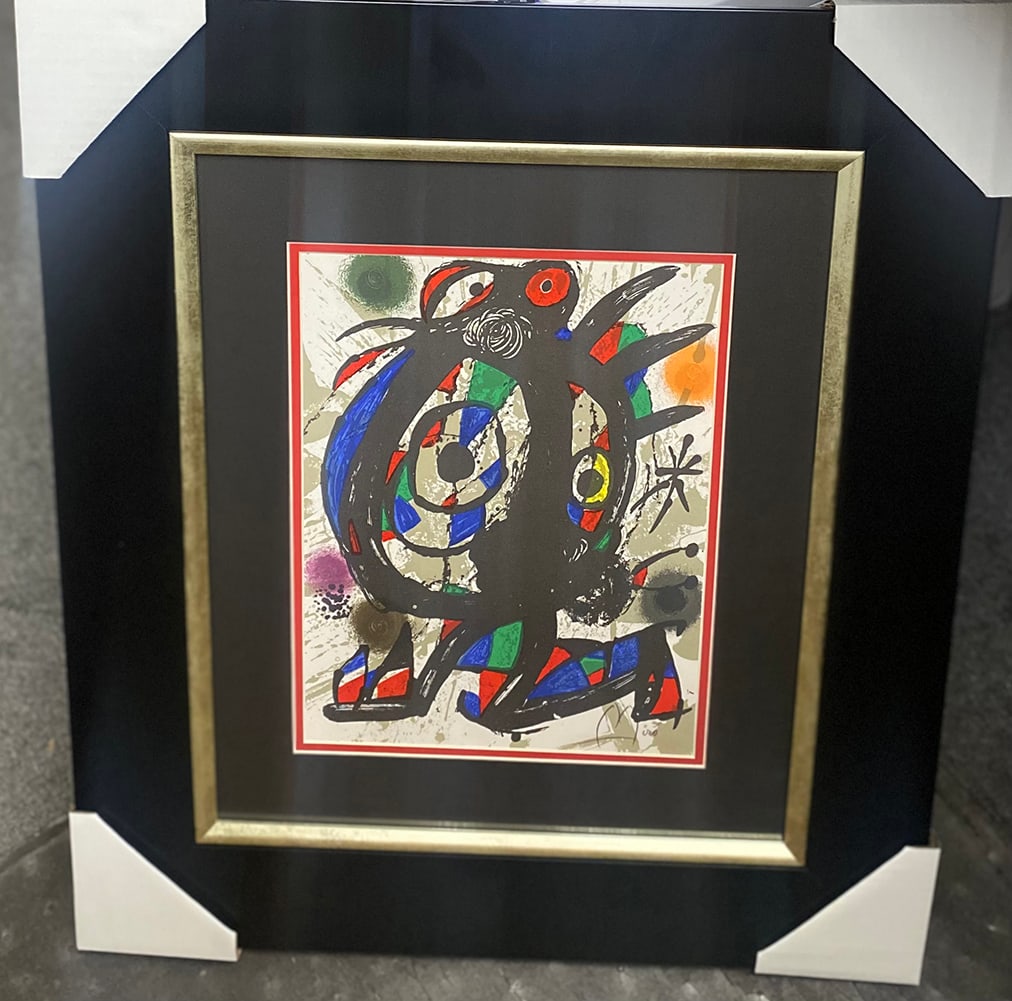 Joan Miro Original Lithograph Hand signed (1 of 1)