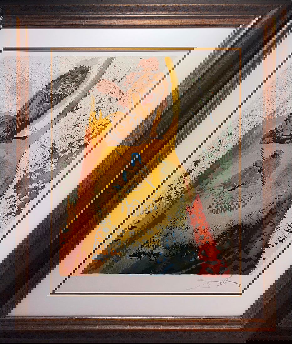 Salvador Dali Limited Edition Hand signed and numbered lithograph  1978 (1 of 1)