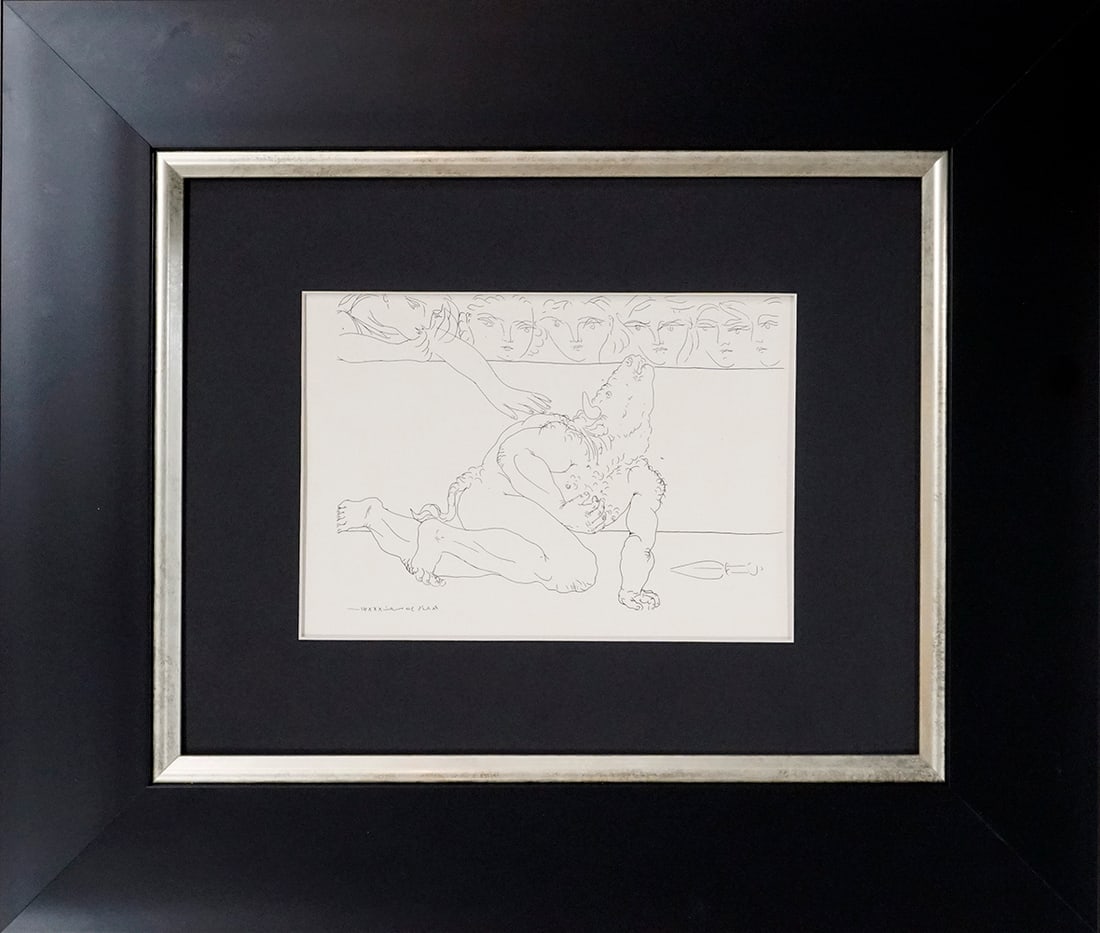 Pablo Picasso Original Lithograph 1955 Vollard Collection (1 of 1)