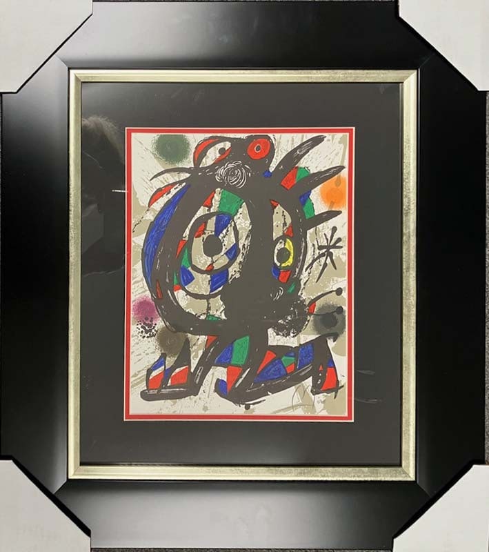 Joan Miro Original Lithograph Hand signed  1973 (1 of 1)