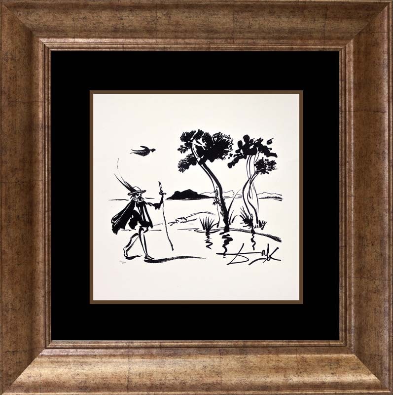 Salvador Dali Embossed Etching (1 of 1)