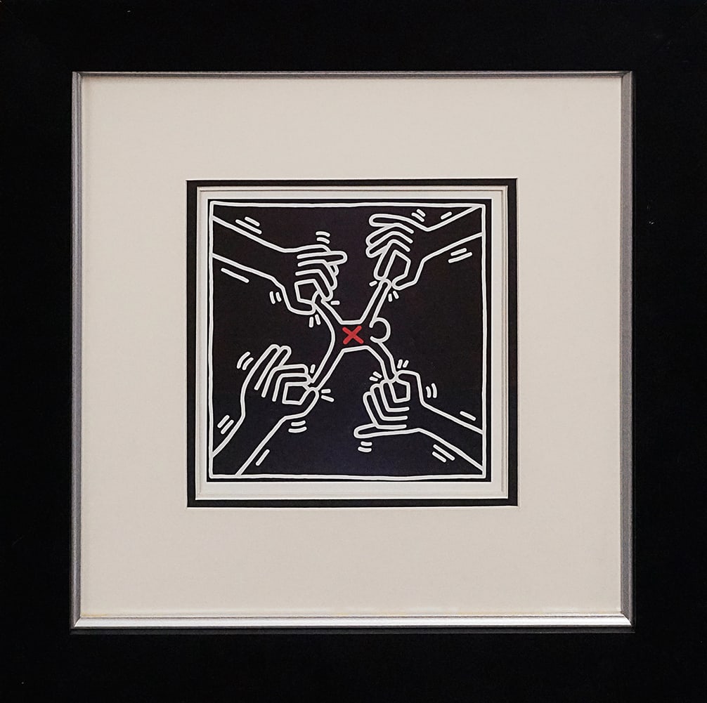 Keith Haring color Plate Lithograph (1 of 1)
