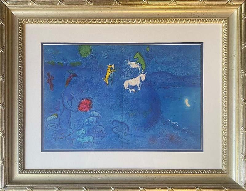 Marc Chagall Hand signed Lithograph after Chagall from 1977 (1 of 1)