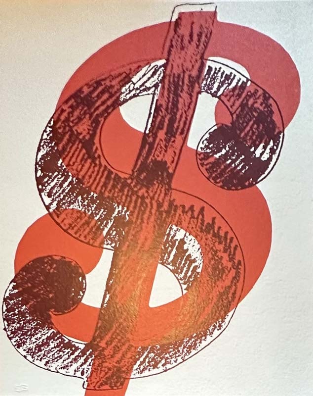 Andy Warhol Serigraph $ Serigraph (1 of 1)