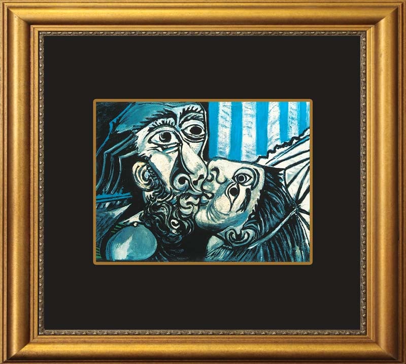 Pablo Picasso Lithograph from Collection Domaine Picasso: Pablo Picasso Limited Edition Lithograph Approx. 16 x 26. The signature is in the plate. Includes certificate of authenticity.