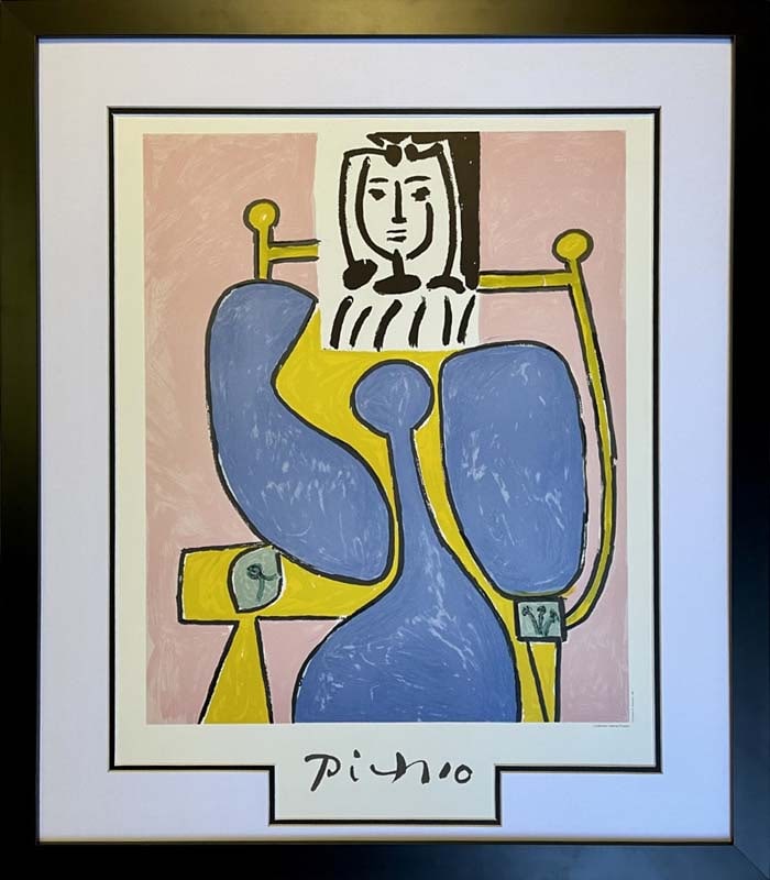 Pablo Picasso Lithograph  Marina Picasso Collection 1982 (1 of 1)
