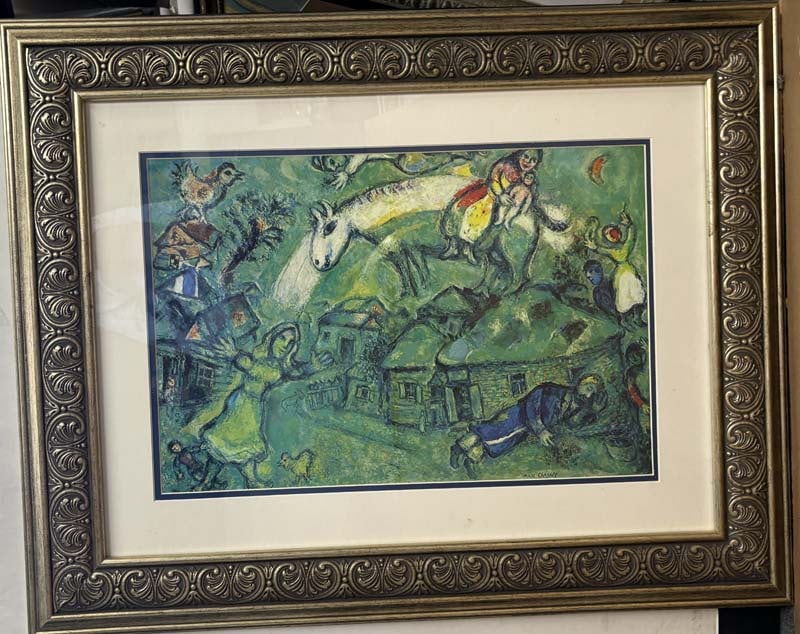 Marc Chagal Lithograph from 1977 Hand signed (1 of 1)