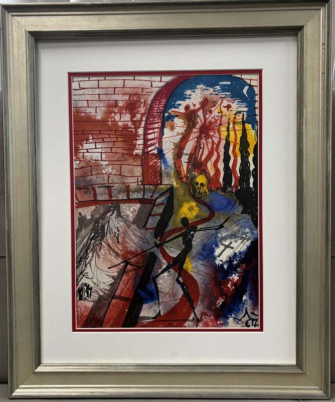 Salvador Dali original Lithograph Romeo and Juliet Suite Hand signed 1976 (1 of 1)