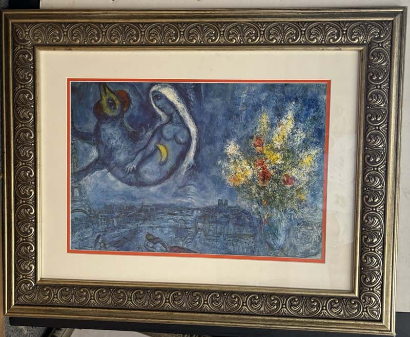 Marc Chagal Lithograph from 1977 hand signed (1 of 1)