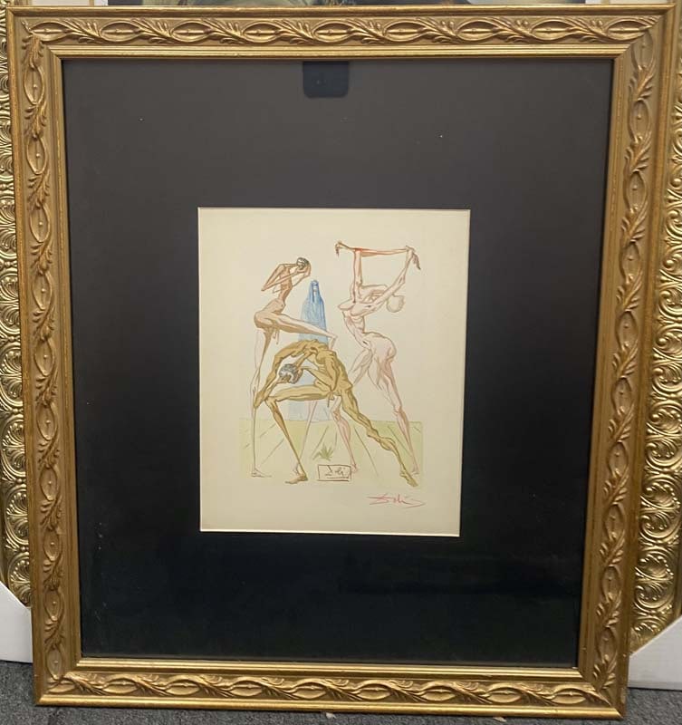 Salvador Dali Lithograph Hand signed Luxury (1 of 1)