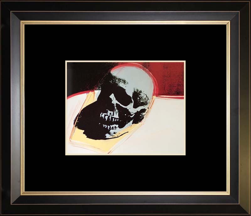 Andy Warhol Lithograph after Warhol printed in Germany 25 years ago: Andy Warhol Lithograph printed in Germany about 25 years ago. Custom framed. Approx size is 18x18 inches.