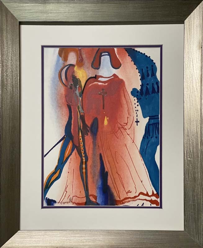 Salvador Dali  Romeo and Juliet Original Lithograph 1976 Milano (1 of 1)