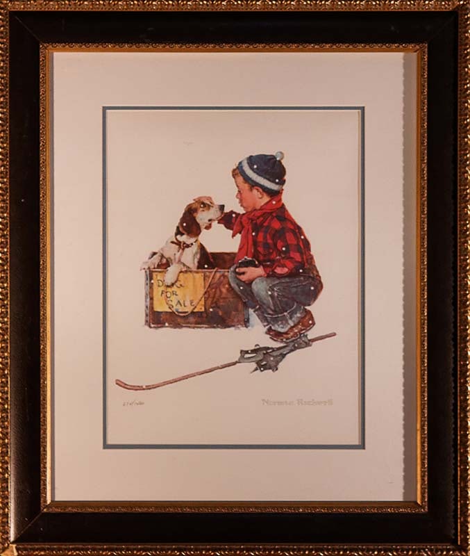 Limited Edition Lithograph by Norman Rockwell 2 (1 of 1)