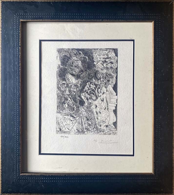 Pablo Picasso  Lithograph Limited edition of 300 with Museum Stamp (1 of 1)