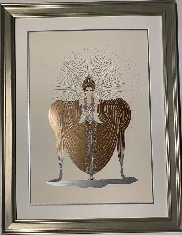 Erte lithograph 1987 (1 of 1)
