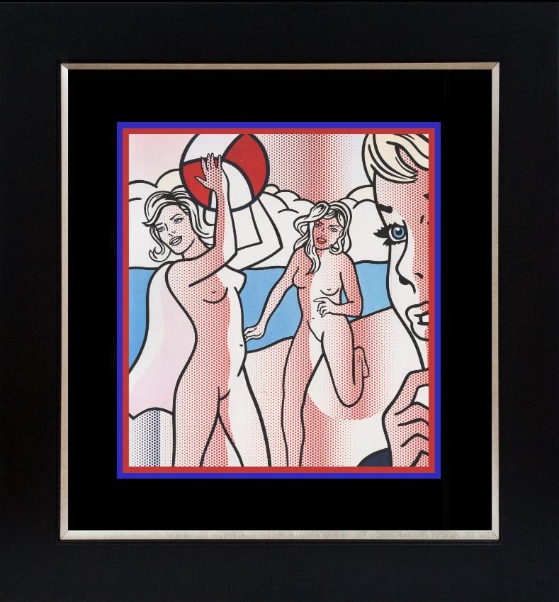 Roy Lichtenstein Color Plate Lithograph from 1994 (1 of 1)