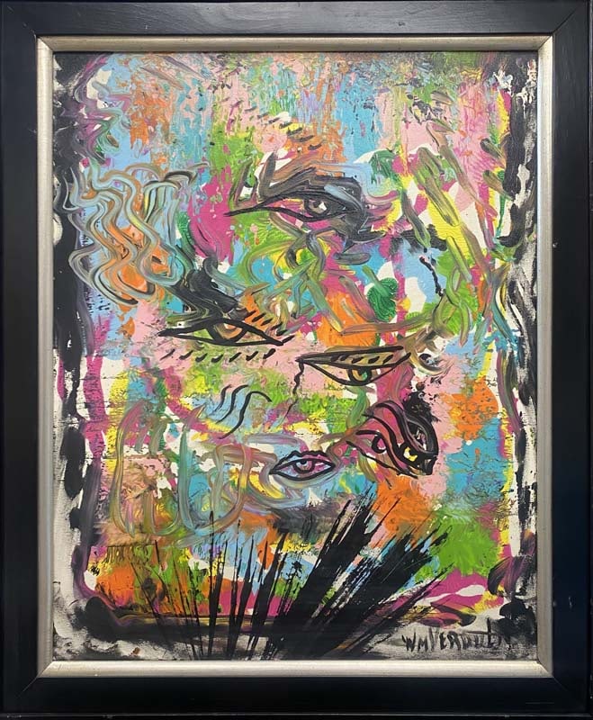 William Verdult original on canvas: William Verdult Original oil on canvas 30x24 inches image size on board Hand signed one of kind original Custom framed and includes certificate 1996