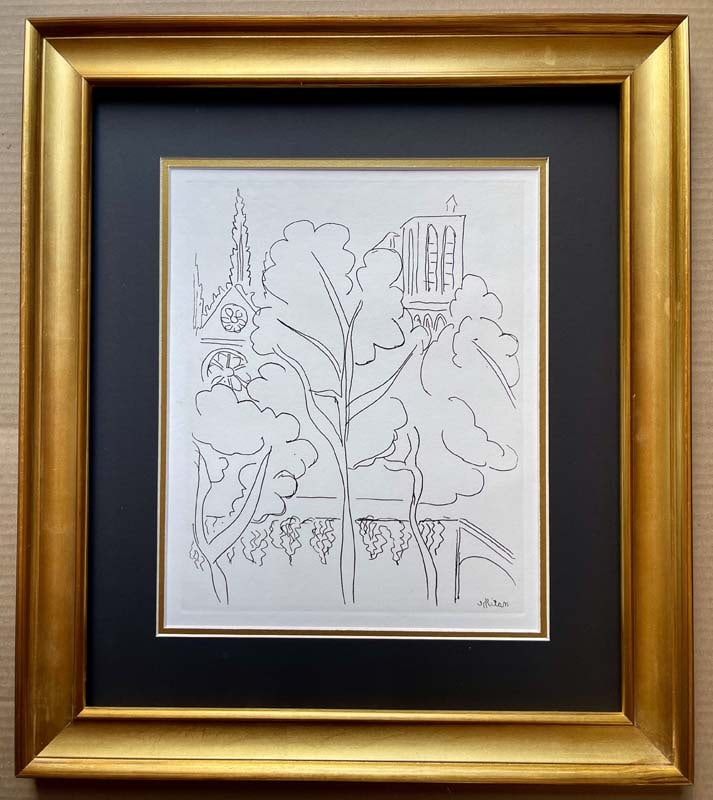 Henri Matisse Le City Notre Dame Paris posthumous etching (1 of 1)