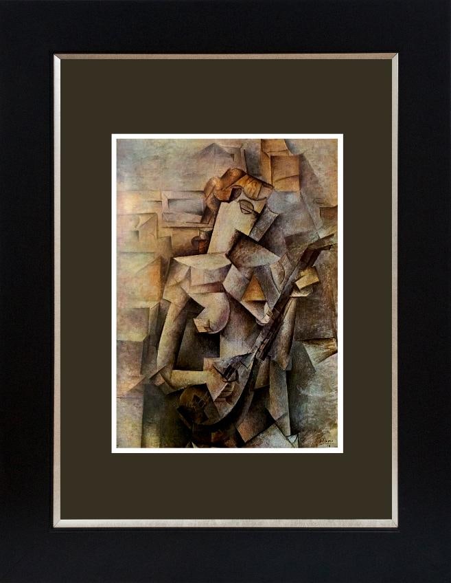 Pablo Picasso color plate lithograph from 1968: Pablo Picasso Color Plate Lithograph Approx 24x20 inches. Includes certificate of authenticity. Professionally framed.
